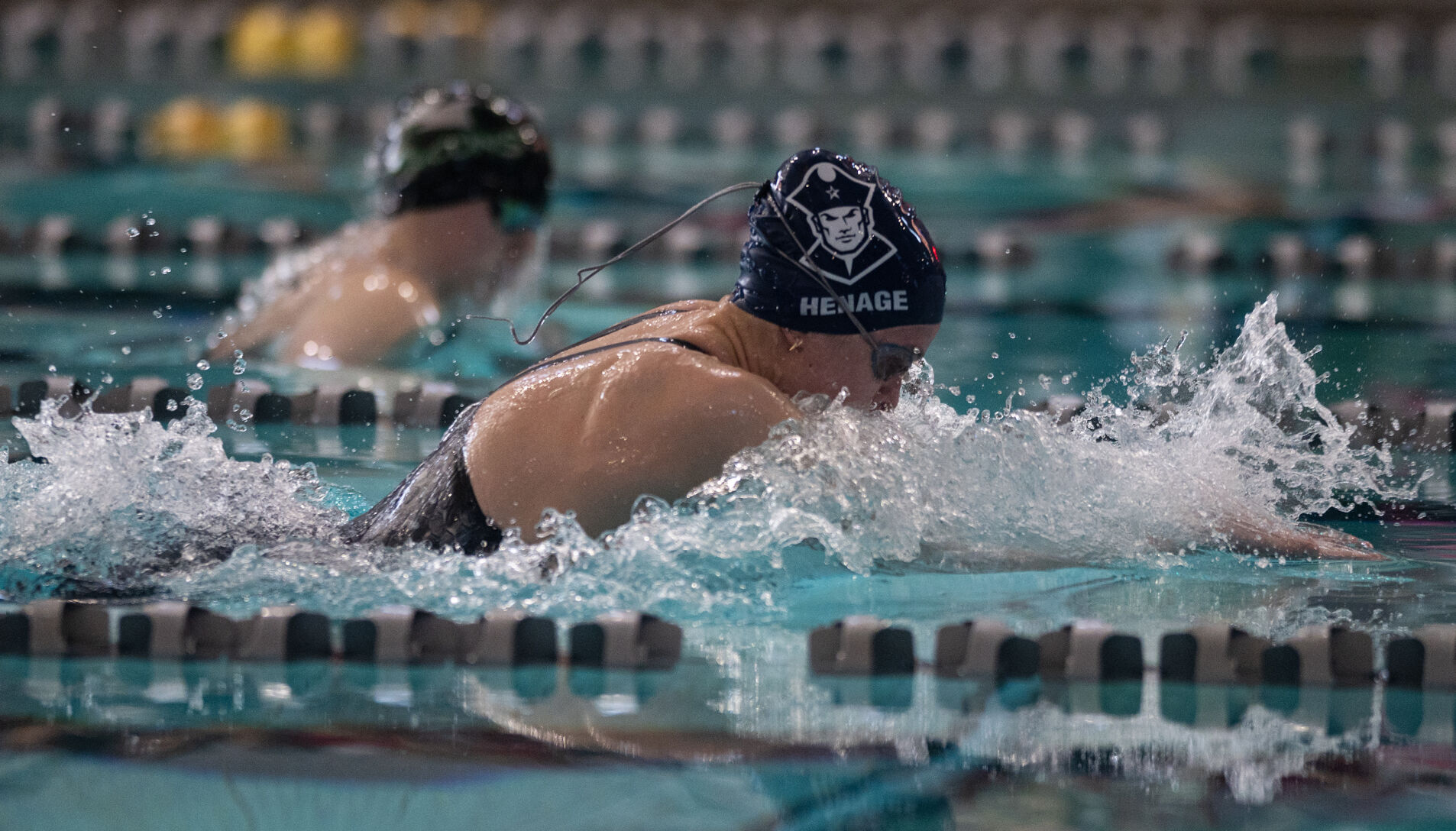 Class 2 girls swimming and diving championships